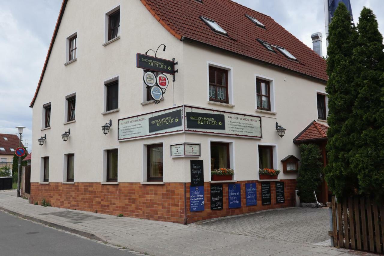 Gasthof Pension Kettler Oberasbach Exterior foto